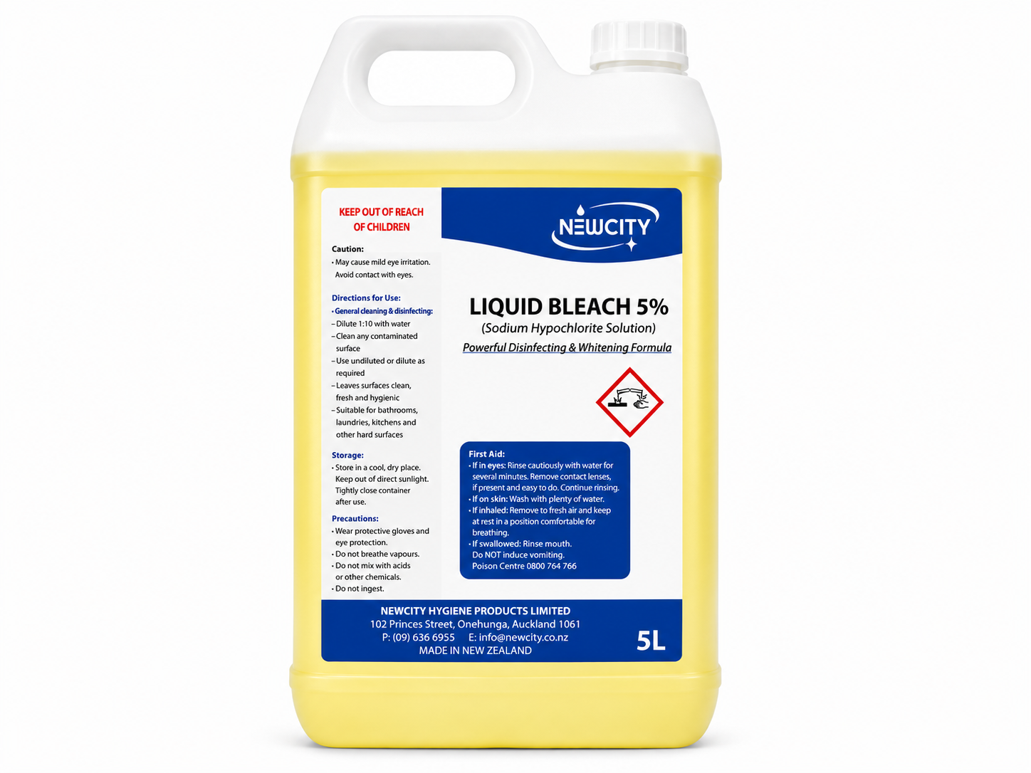 Liquid Bleach 5% 1 Liquid Bleach 5%